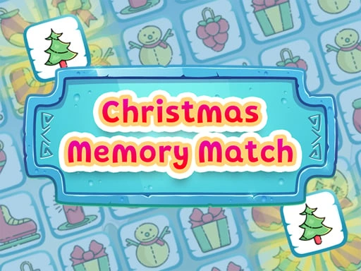 Christmas Memory Match Game