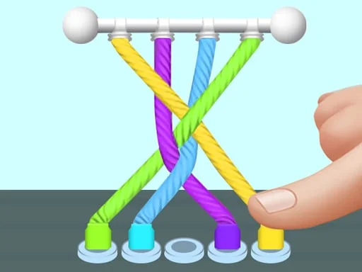 Color Rope Matching Games