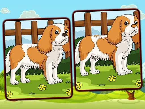 Dogs Spot The Differences - Puzzle Games