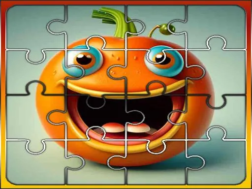 Halloween Pumpkin Jigsaw Game Play
