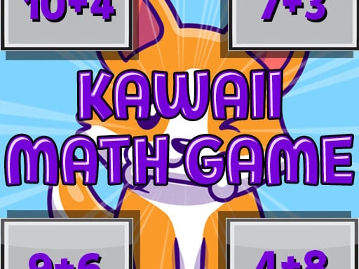 Kawaii Math Game Play