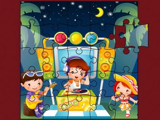 Little Kids Jigsaw Puzzle Game