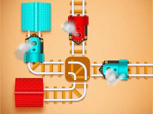 Rail Maze Puzzle Game Play