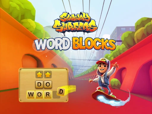 Subway Surfers Word Blocks Puzzle Game